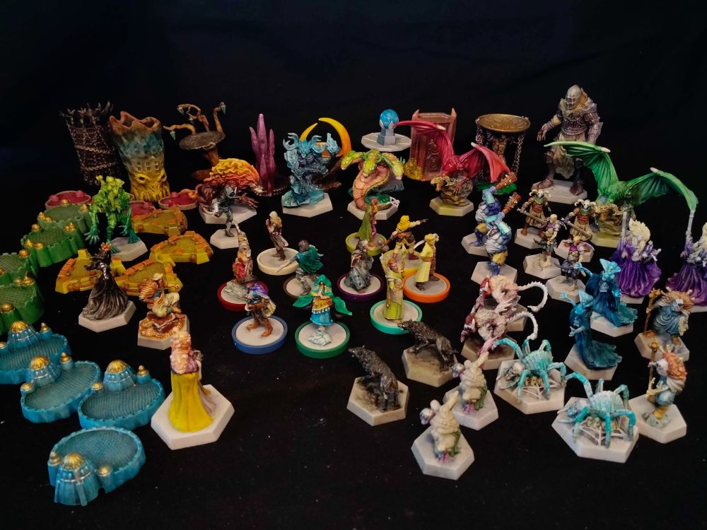 Return to dark tower miniatures painted