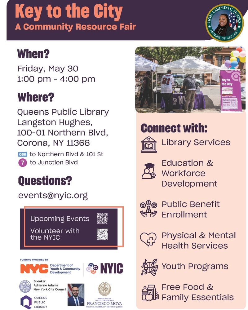 Flyer of the event information 