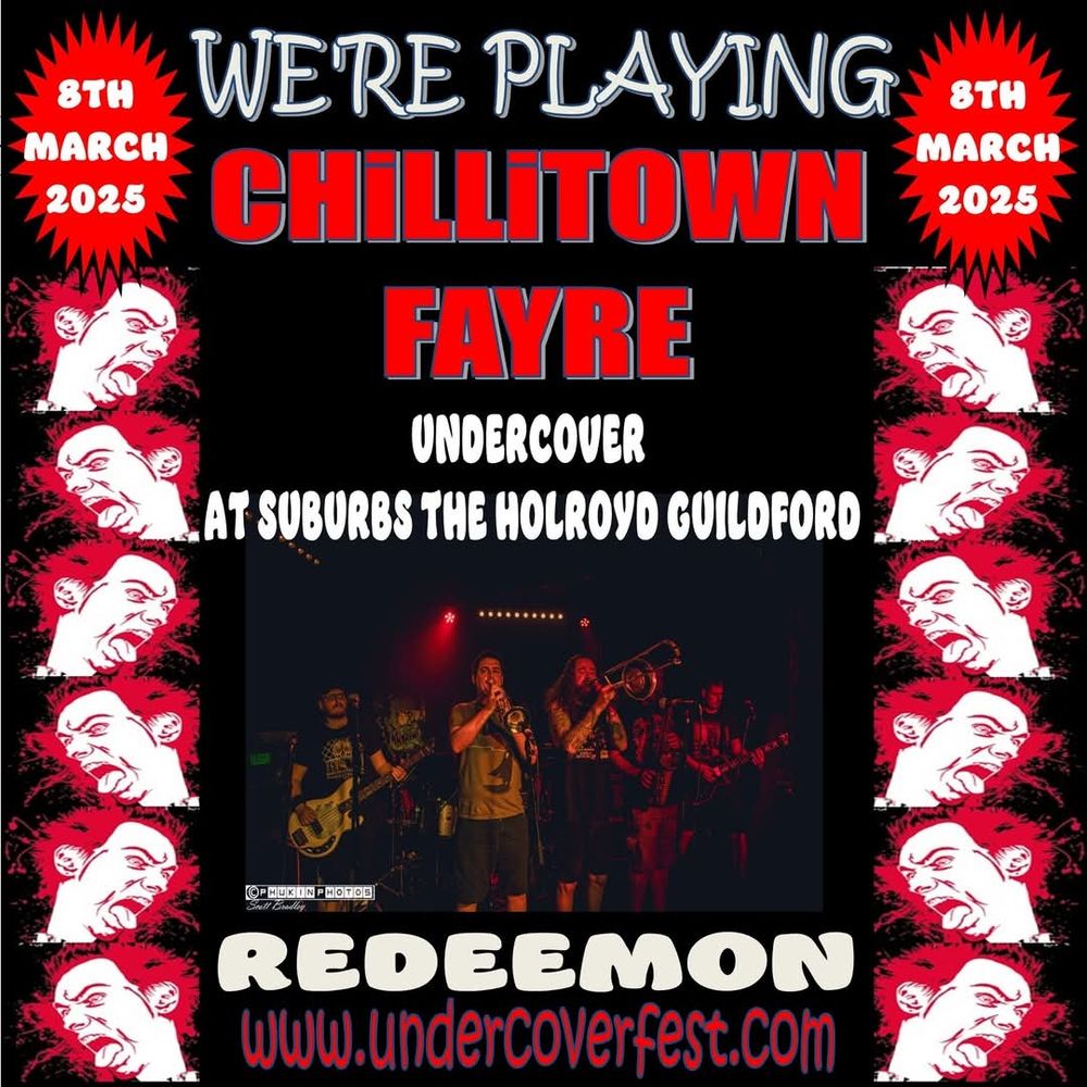 Poster for Chillitown Fayre with Redeemon