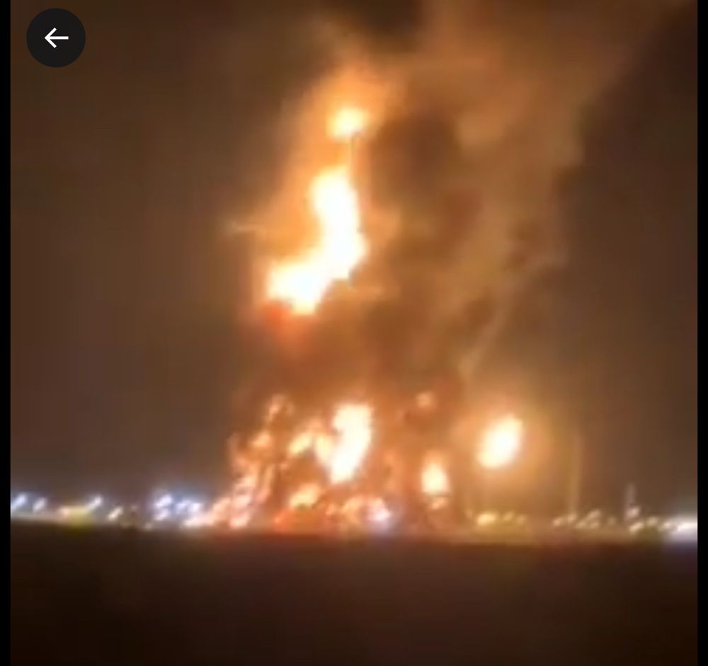 Khor Mor is now a pillar of flames