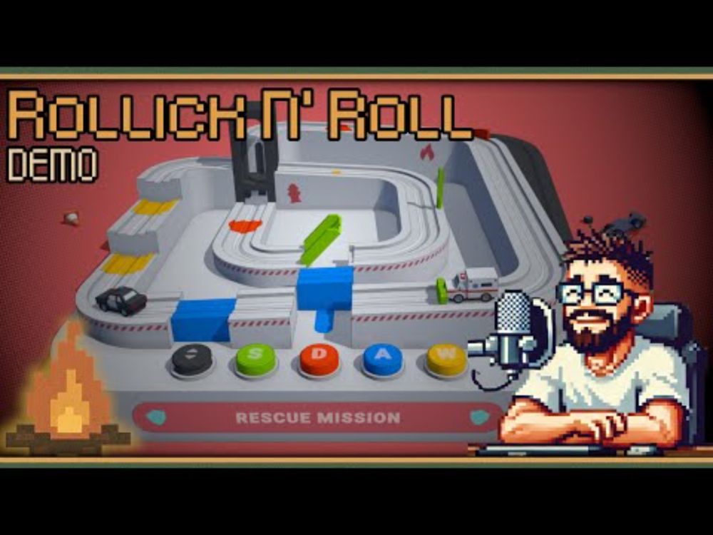 Rollick N' Roll - Relaxed playthrough Demo