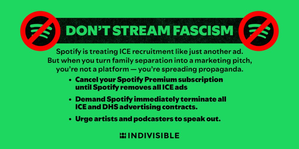 Don’t Stream Fascism: Cancel Spotify