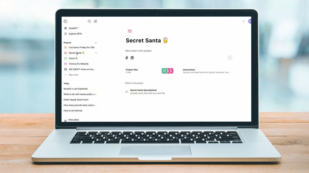 OpenAI has upgraded ChatGPT's Projects feature, and I find it makes working way more efficient
