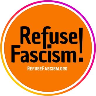 CBS Cancellation of The Late Show is Collaboration with Fascism. Protest on Monday, July 21: Colbert Stays! Trump Must Go!