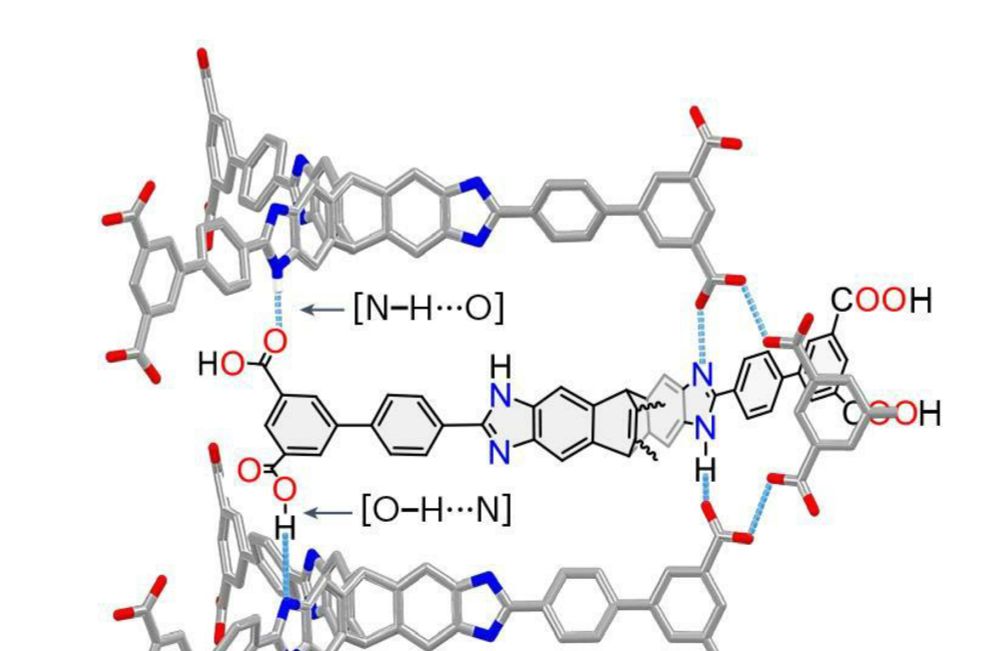 Supramolecular crystals show promise for hydrogen storage