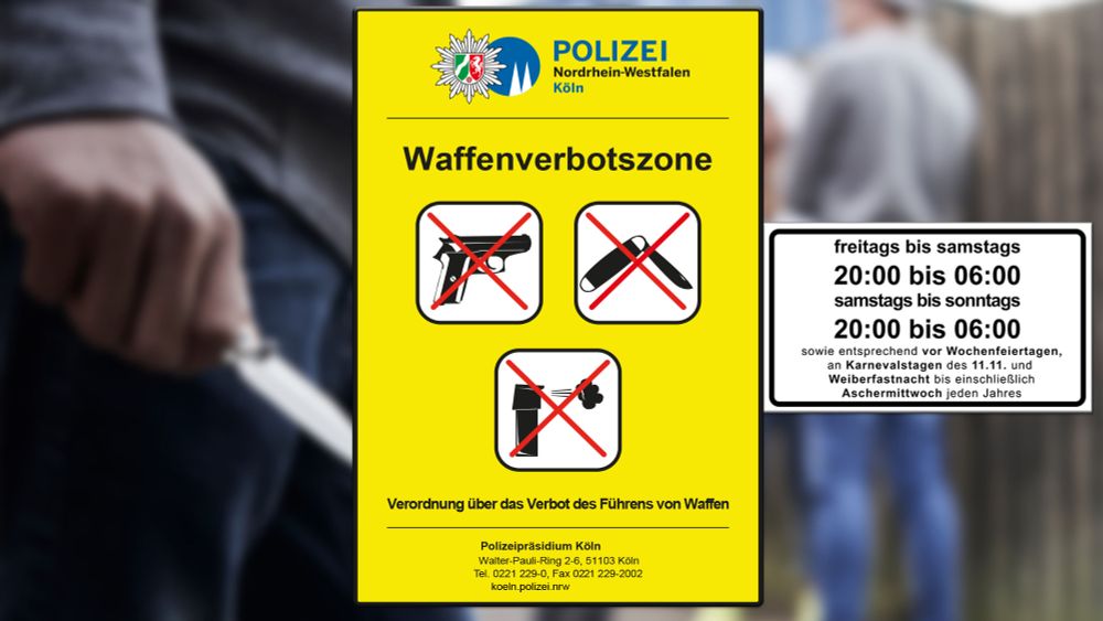 Waffenverbotszonen