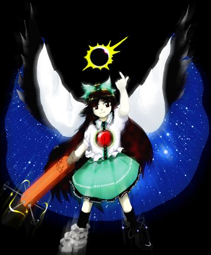 Utsuho Reiuji from Touhou 11: Subterranean Animism