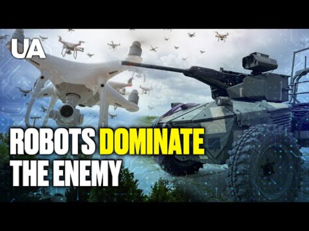For the first time in history! Ukrainian robots DESTROY Russian military positions