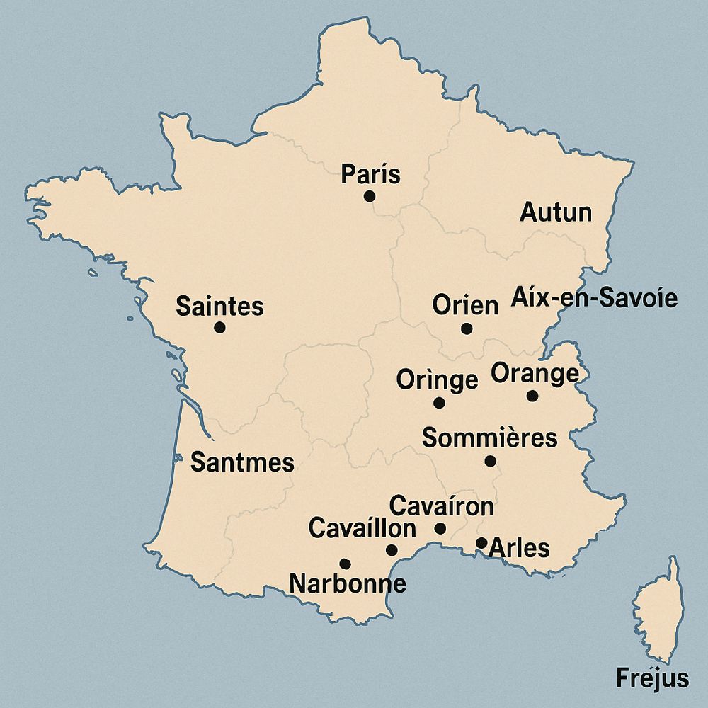 carte de France générée par Copilot avec des villes placées n'importe comment, des villes dont le nom a été modifié. Ni fait ni à faire.