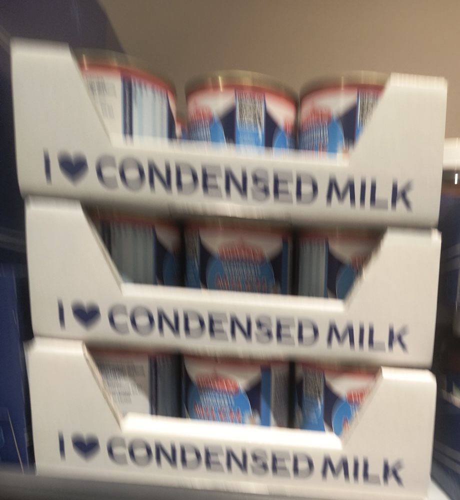 I love condensed milk