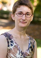 Portrait of Professor Monica Visan of UCLA.