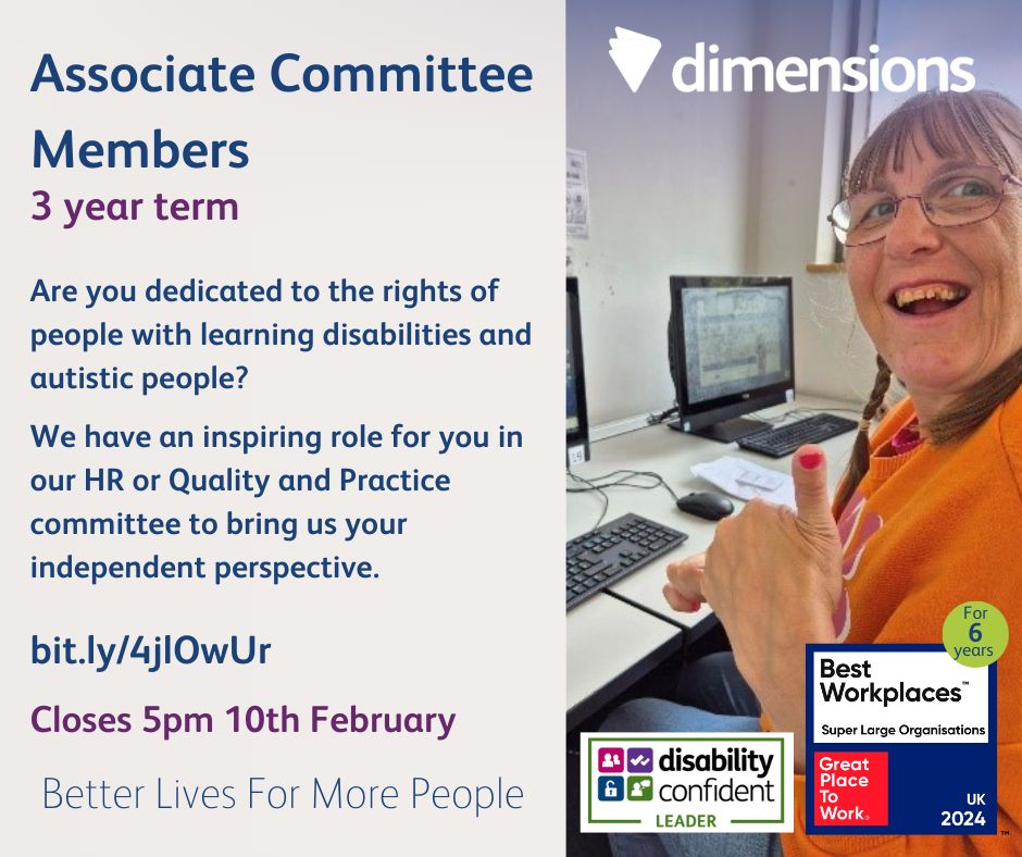 Associate Committee Members, 3 year term.
bit.ly/4jlOwUr
Closes 5pm 10th February