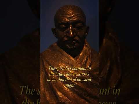 Bust of Mahatma Gandhi by Clare Sheridian