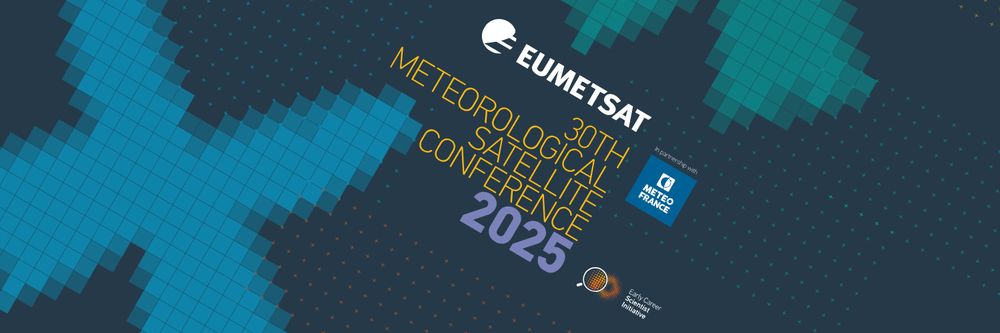An event card with the text: EUMETSAT 30th Meteorological Satellite Conference 2025