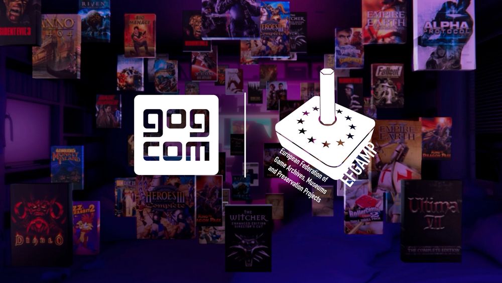 GOG joins EFGAMP (European Federation of Game Archives, Museums and Preservation Projects)