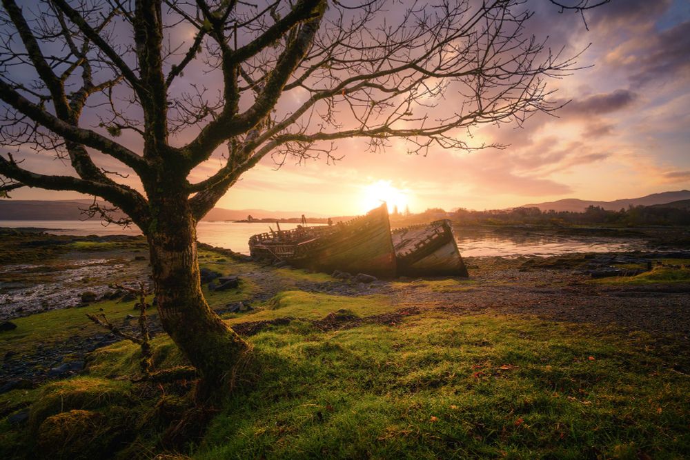 Salen Sunrise, Isle of Mull #Scotland #IsleofMull #Salen www.damianshields.com
