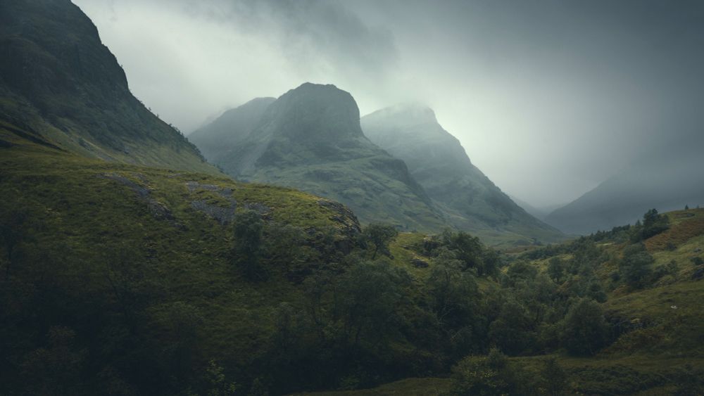Ominous skies, Glen Coe #Scotland #GlenCoe #Highlands www.damianshields.com
