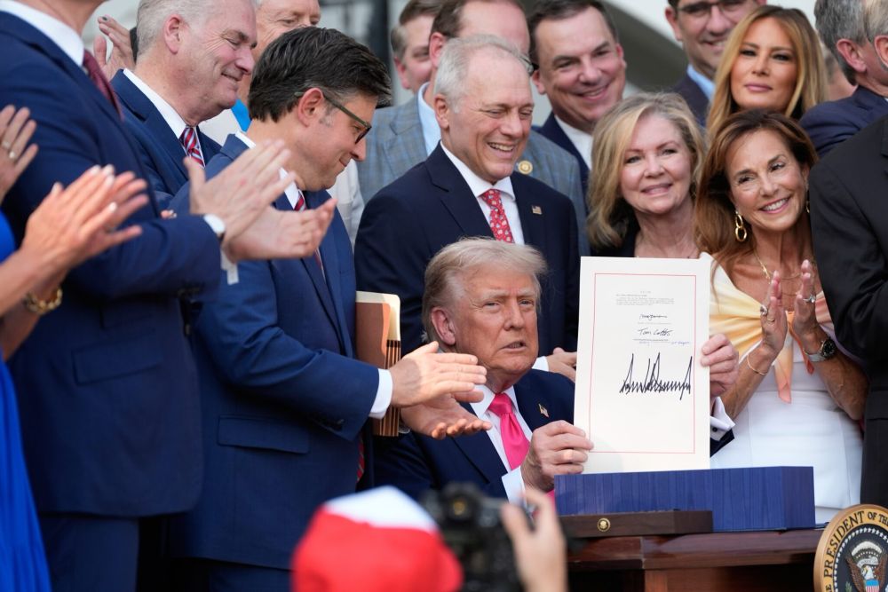 Donald Trump’s “big, beautiful bill” and tariffs are set to cost the median household in North Carolina $1,700, a DNC website shows.