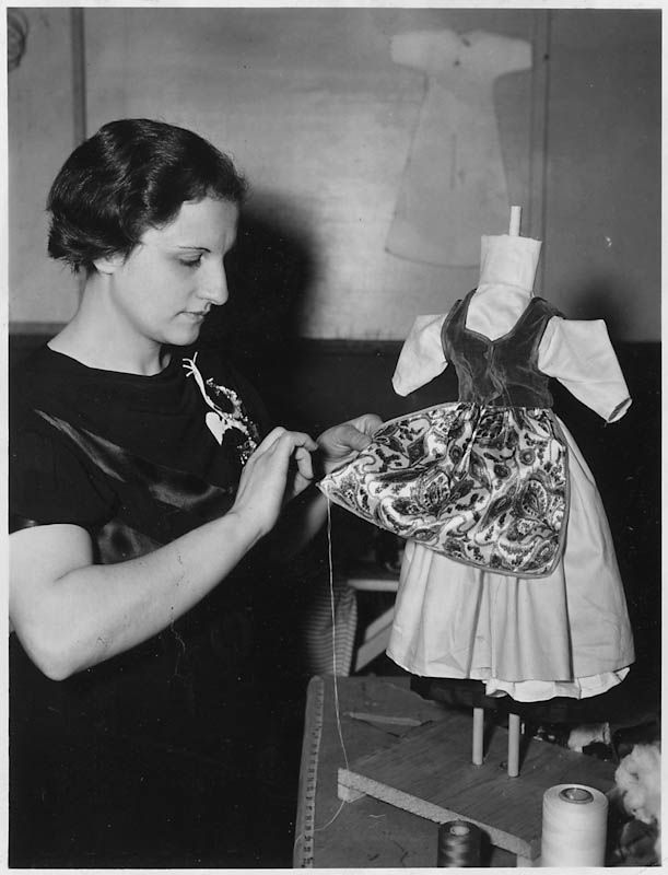 WPA Fed Theatre Project in NY.  Theatre Workers. Works Progress Administration. Federal Theatre Project. 1935. Franklin D. Roosevelt Presidential Library & Museum.
