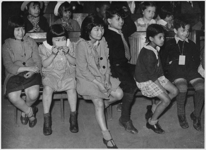 Marionette Theatre performance for children. WPA Fed Theatre Project in NY.  Marionette Theatre Unit.  Works Progress Administration.  Federal Theatre Project. 1935. Franklin D. Roosevelt Presidential Library & Museum.
