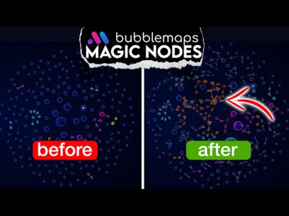 How to track Crypto Whales? Magic Nodes Detected on Bubblemaps $BMT InfoFi