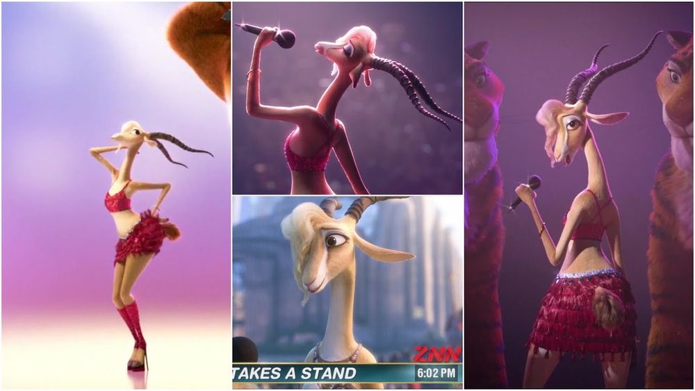 Gazelle (Disney's Zootopia).