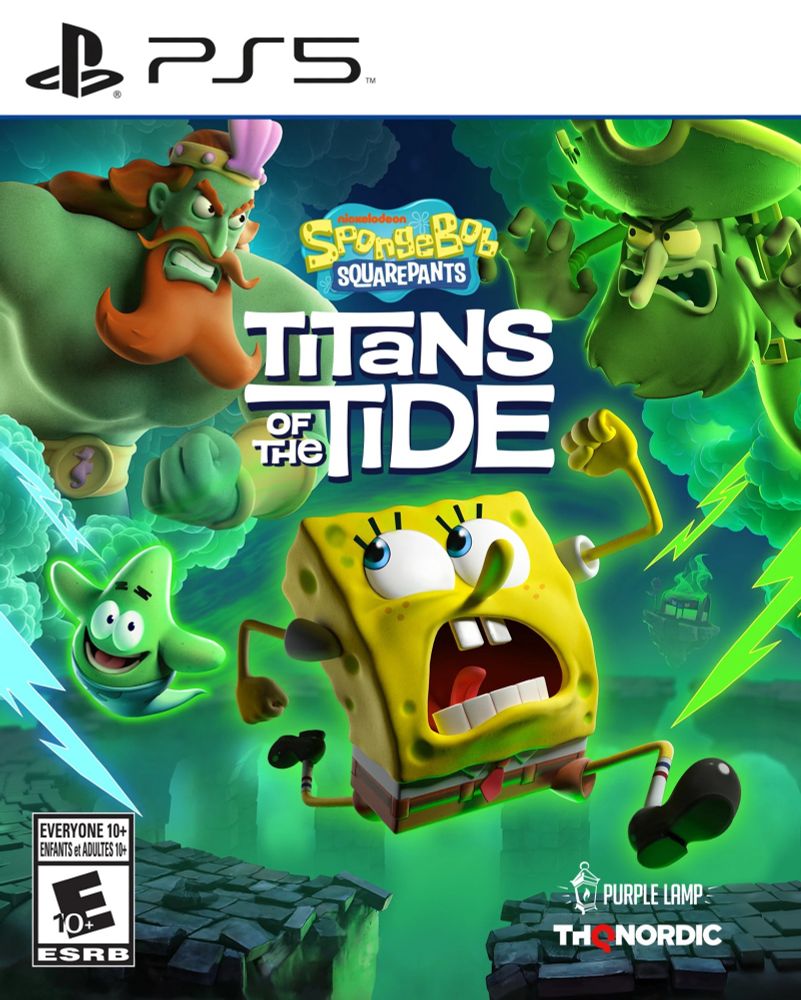 SpongeBob SquarePants: Titans of the Tide from Purple Lamp/THQ Nordic.