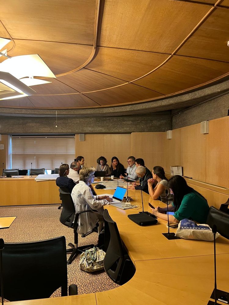 L'un des groupes de participants à la journée délibérative