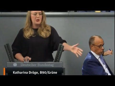 Katharina Dröge (Grüne) zerstört Merz (CDU)