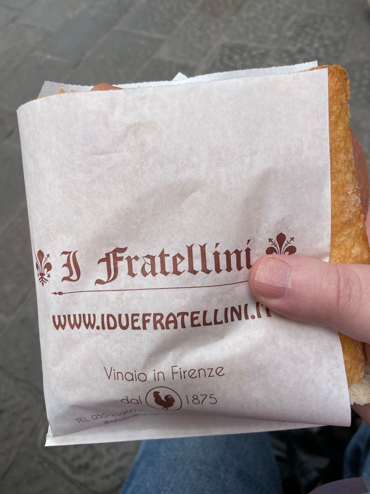 Italian sandwich in a bag