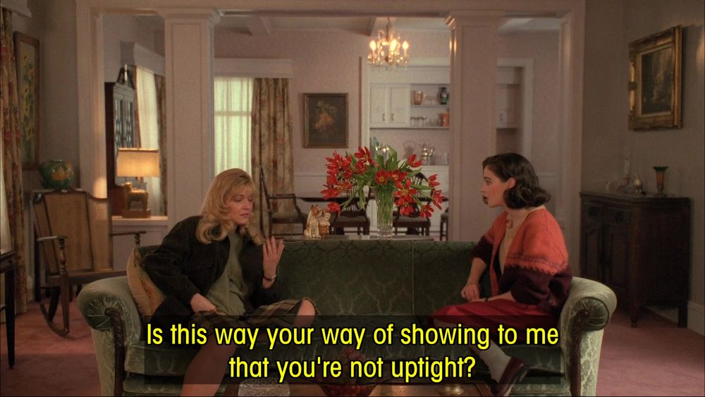 Is this way your way of showing to me that you're not uptight?
00:40:50
The Missing Pieces (July 16 2014)