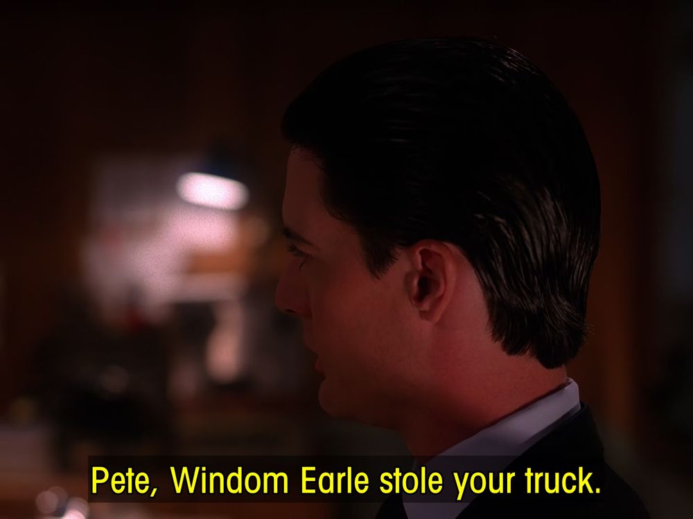 Pete, Windom Earle stole your truck.
04:56
S02E22 Episode 29: Beyond Life and Death (June 10 1991)