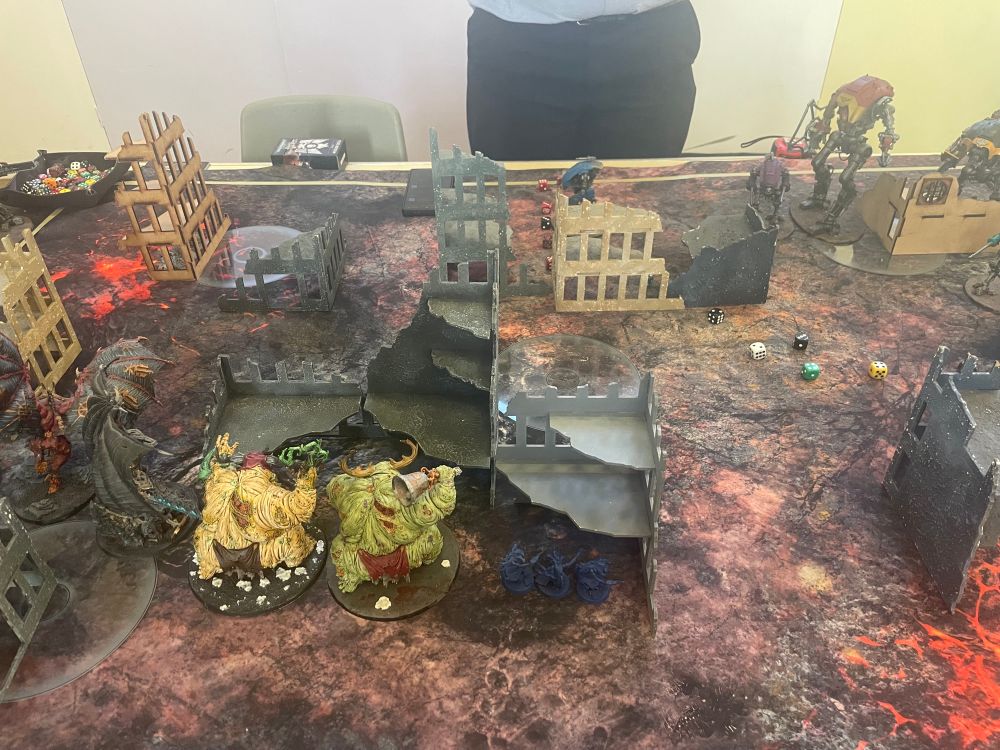 Chaos Daemons vs Imperial Knights 