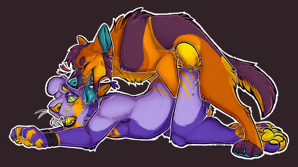 #furry #furryart #furrynsfw #feral #feralnsfw #nsfw