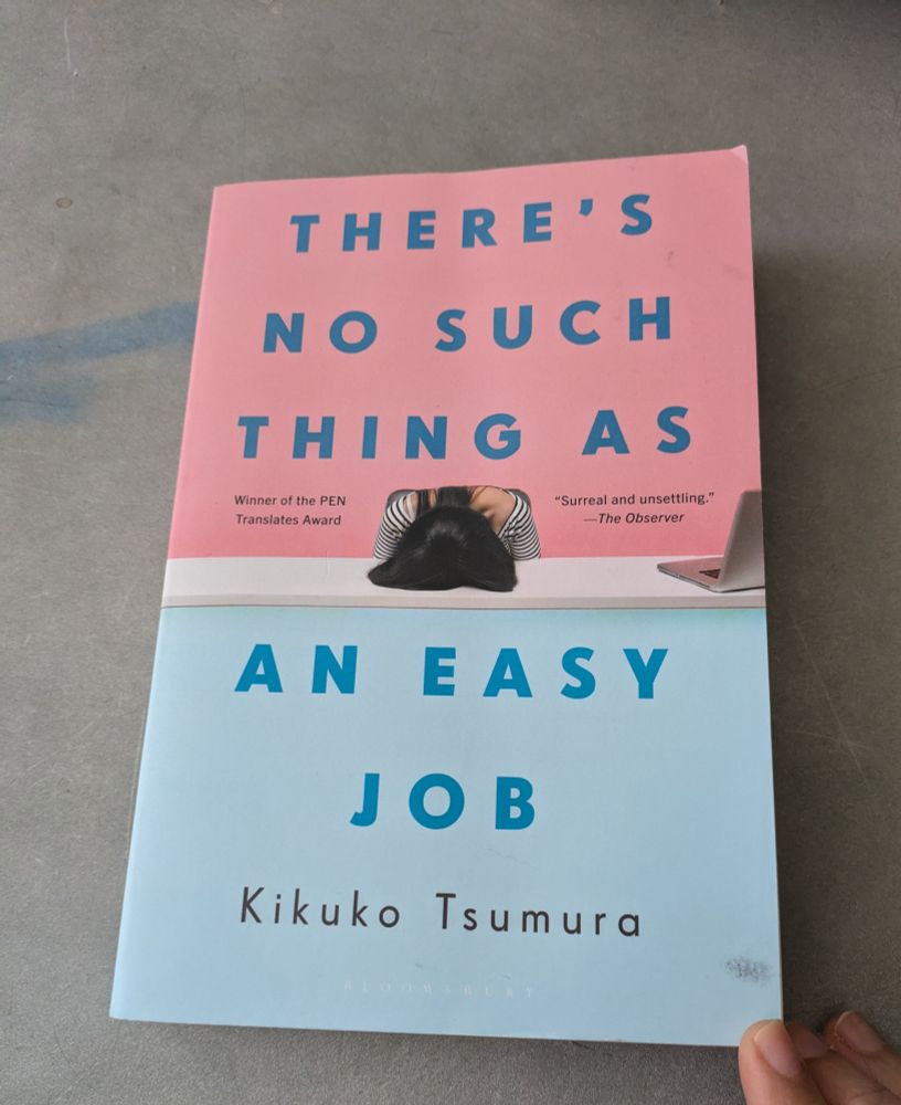 the cover of the book "There's No Such Thing as an Easy Job"