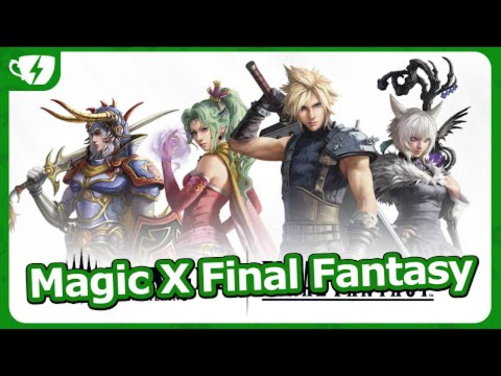 A COLEÇÃO FINAL FANTASY DE MAGIC ESTÁ LINDA!