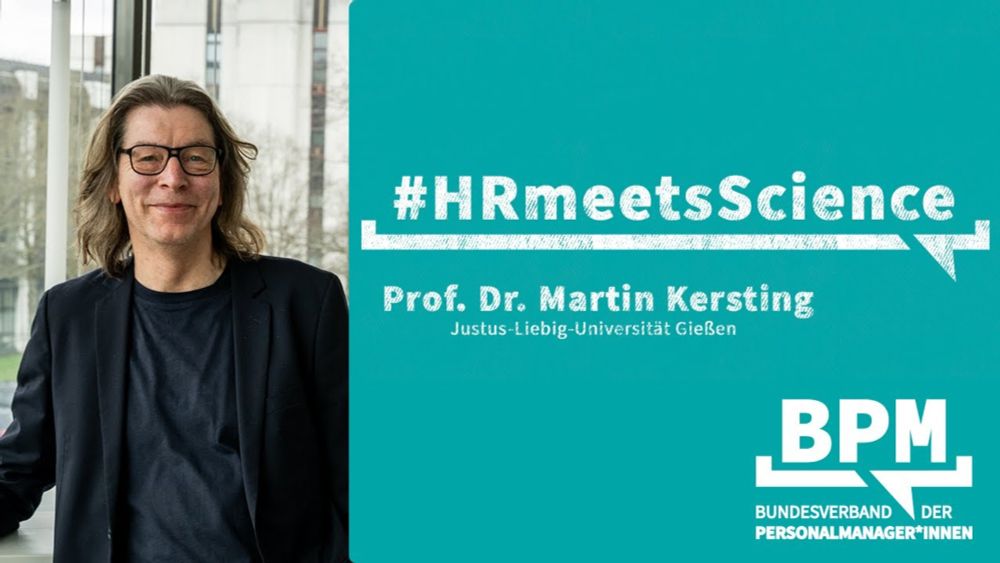 HR meets Science: Prof. Dr. Martin Kersting