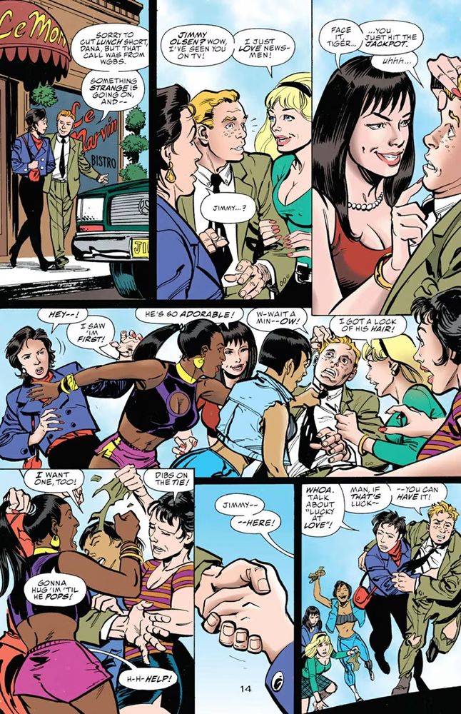 Page from Action Comics #721