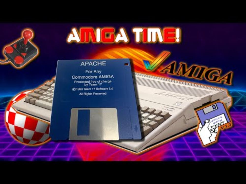 #502 Amiga Time!...Apache: OK shoot'em'up with nice parallax scrolling [Commodore Amiga]