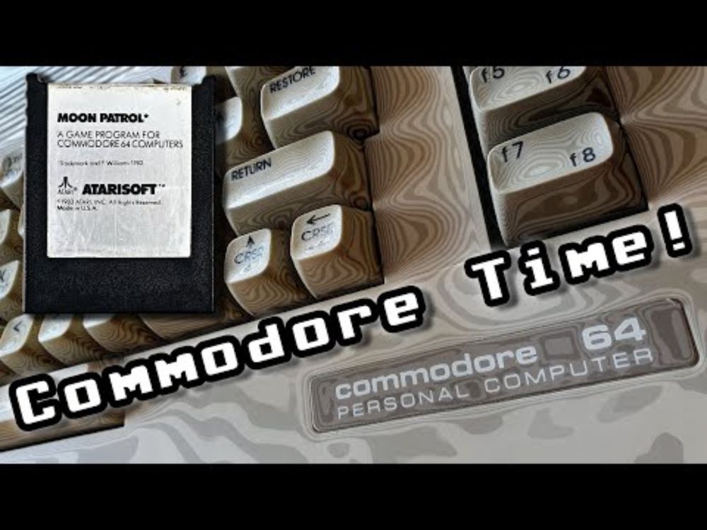 #501 Commodore 64 Time!...Moon Patrol: Timeless classic!
