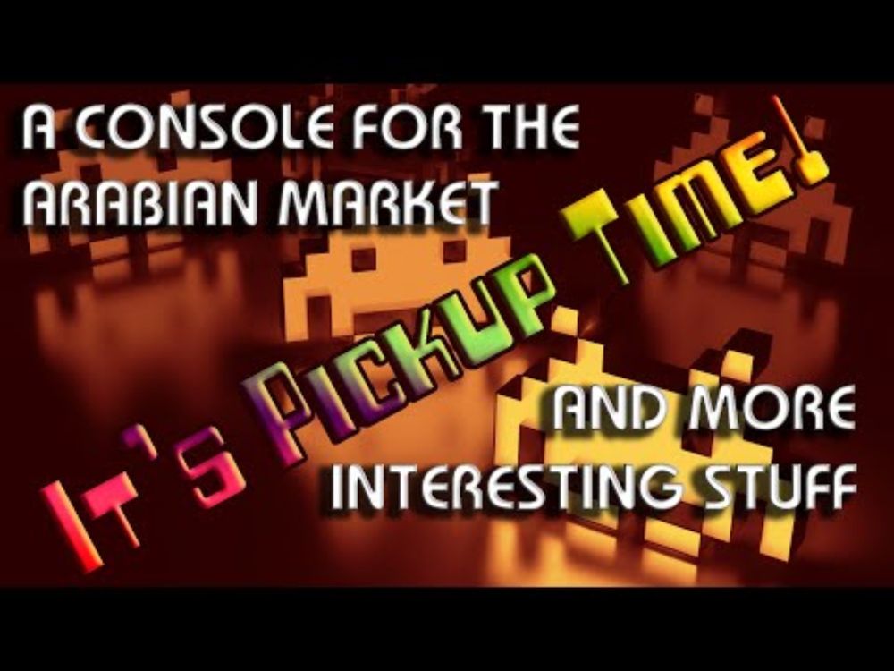 #498 Pickup Time! Retro Gaming World (BE) 30.03.25: A cool console for the arabian market and more!