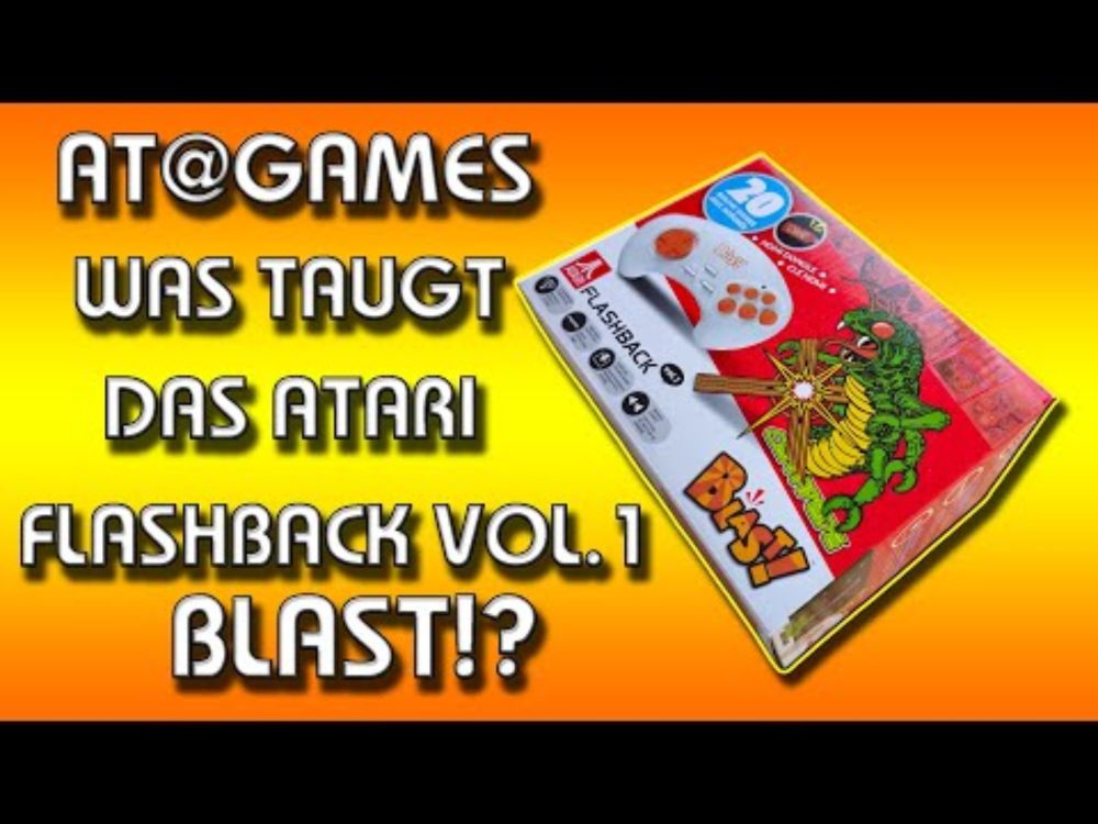#2356 Was taugt das AT@GAMES Blast! Atari Flashback Vol.1?