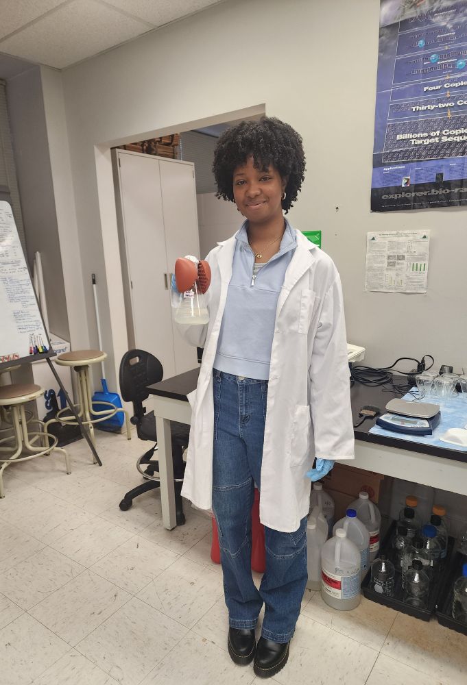 Thea ready to pour plant tissue culture medium 