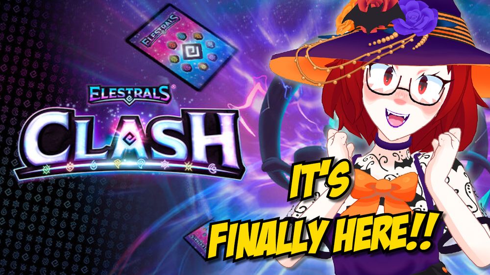elestrals clash thumbnail with myself and the text: "it's finally here!!"