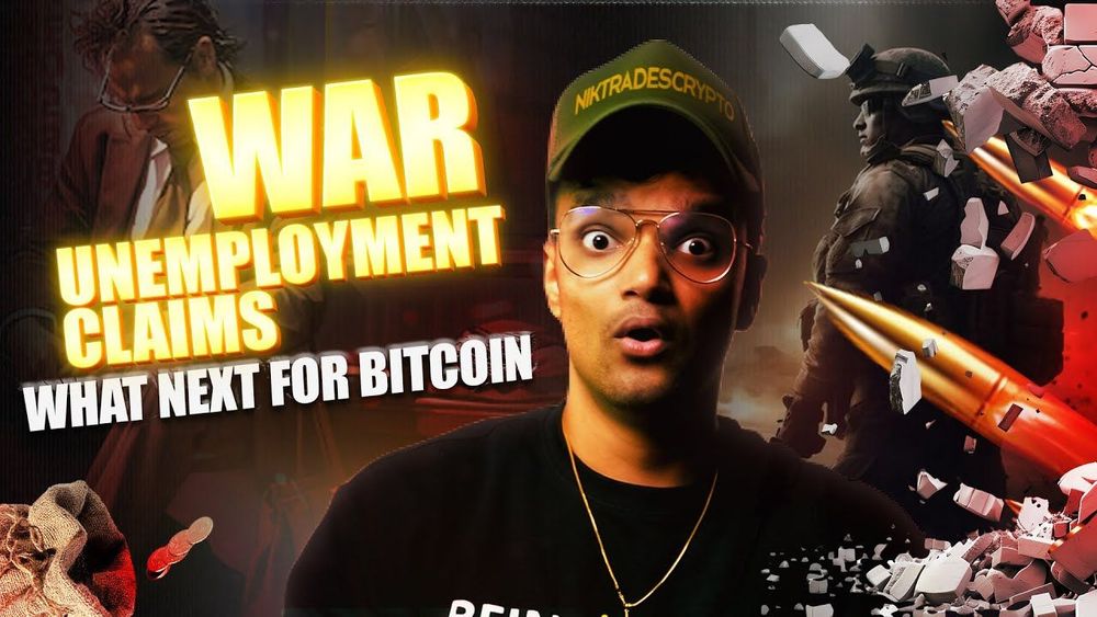 Bitcoin Update - War and Unemployment claim | $BTC CRASH Warning