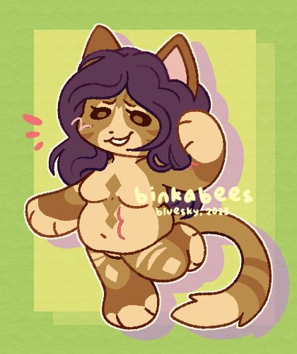 mini chibi example; simple poses, and lines may be about this size or slightly thicker. meant to be quick and fairly basic.