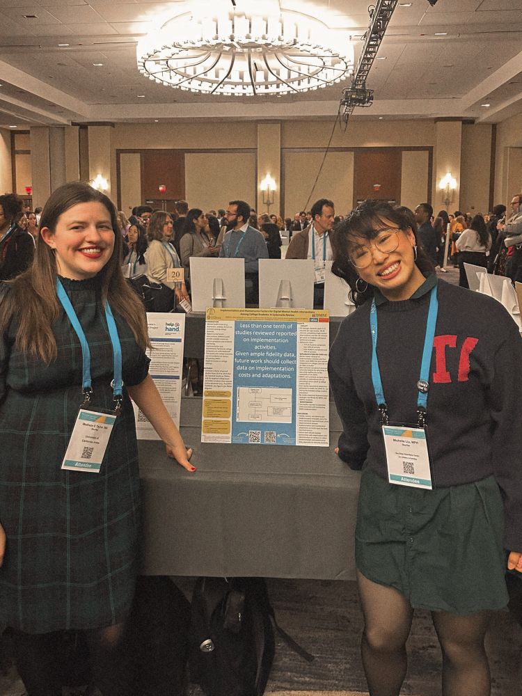 Madison Taylor and Michelle Liu at the SIG Expo