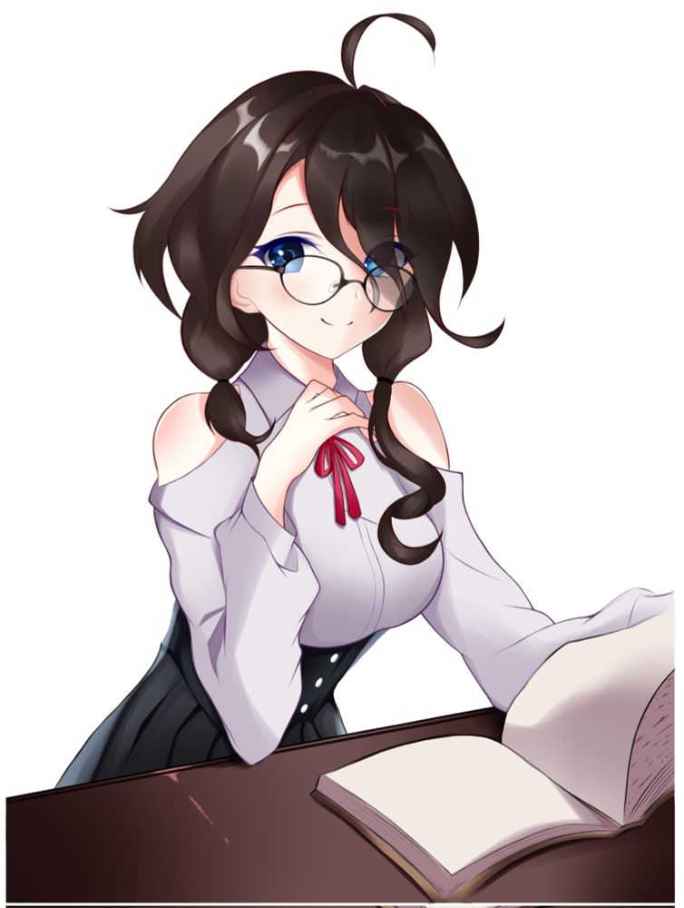 A more casual Yvnyrn (Elf) at the guilds reception desk.