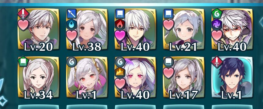 Chrom and his Robin/Grima harem.