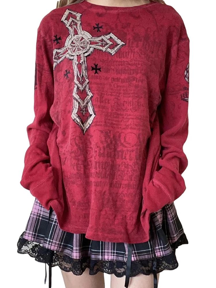 https://thimbledfashion.com/product/womens-vintage-graphic-tops-gothic-long-sleeve-round-neck-loose-t-shirts-streetwear-grunge-tops/